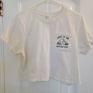 Messy Bun, Just Chillin crop tee